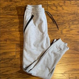 Grey sweatpants